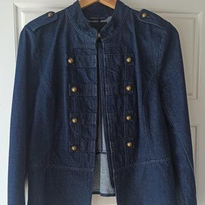 Banana Republic Denim Military style Jacket